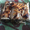 El cooksnap de Bar cuando hizo Canelones con espinacas & atún.