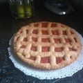El cooksnap de Guille Schneider cuando hizo Pasta frola de dulce de leche.
