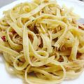 Cooksnap dari Dewi Lina Faidah untuk resep Tuna Aglio e Olio