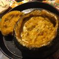 El cooksnap de Nicolas Zeolla cuando hizo Fondue de Zapallo cabutia.