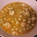 El cooksnap de corralmr cuando hizo Garbanzos con gambas.