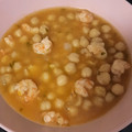 El cooksnap de corralmr cuando hizo Garbanzos con gambas.