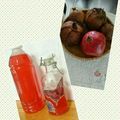 あおみこう's cooksnap of when they made 輸入ザクロで自家製グレナデンシロップ.