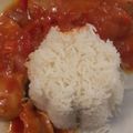 El cooksnap de Ayariz cuando hizo Filetes de pollo en leche de coco.