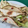 El cooksnap de Encar cuando hizo Fajitas 🌯 de pollo 🍗 con lechuga.