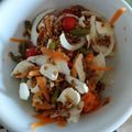 El cooksnap de Oscar Soria cuando hizo Ensalada de lentejas y queso.