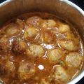 El cooksnap de Marilo Per cuando hizo Albóndigas de pollo en salsa.