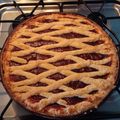El cooksnap de Alejandra Podetti cuando hizo Pastafrola xl con harina Leudante.