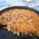 El cooksnap de Marta cuando hizo Paella de carne picada en costra de ajo.
