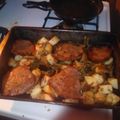 Courtney Nex Ray's cooksnap of when they made Top Round Steak with Green Beans and Potatoes.