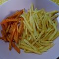 Pimrapat's cooksnap of when they made เฟรนช์ฟราย จาก มันฝรั่งสดๆFrench fries from fresh potato.