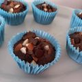 El cooksnap de Nati Diaz cuando hizo Muffins de chocolate y almendras saludables 160 cal x unidad.