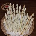 El cooksnap de Gisella Fucaraccio cuando hizo Grisines de queso, sésamo y chía.