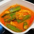 Cooksnap Evy’s semasa beliau membuat Asam Pedas Pari.