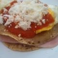 El cooksnap de Silver Islas cuando hizo Huevos Motuleños.