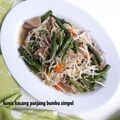 Cooksnap dari Mama fathan untuk resep Tumis kacang panjang bumbu simpel
