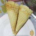 Cooksnap dari Alviana Cahyani untuk resep Ice Cream Cone Rrrrrr....rrrruuueeenyaaahh...!!😉