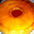 El cooksnap de vivi cuando hizo flan de coco.
