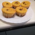 El cooksnap de Natalia Carmona cuando hizo Magdalenas de calabaza.