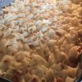 Buboshus Cooksnap-ja, amikor elkészítette a(z) Sonkás-sajtos tejszínes rakott tészta receptet.