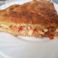 El cooksnap de Miky Mascaro cuando hizo Empanada gallega de atún.