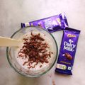 Amrita Chakroborty 's cooksnap of when they made Choco lassi.