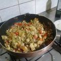El cooksnap de Eduardo Lopez Robles cuando hizo Wok de verdura y pollo.