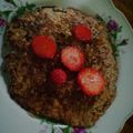 El cooksnap de Ariana Quesada cuando hizo Pancake frutos del bosque.