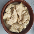 El cooksnap de Marina Jurado cuando hizo Tiras de pollo al ajillo.