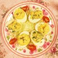 ♡ののちゃんママ♡'s cooksnap of when they made デビルドエッグ＝簡単卵料理パーティに.
