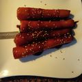 El cooksnap de Quiero Cacahuetes cuando hizo Zanahorias caramelizadas.