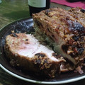 El cooksnap de dilon15 cuando hizo Pierna de Cerdo Rellena al Horno.