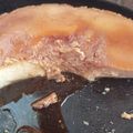 El cooksnap de Alejandra Vlkovic cuando hizo Flan casero... de huevo🍮.