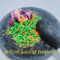 Cooksnap dari Iip untuk resep Kacang Panjang+Terong Bulat Penyet Sambal Terasi Segar dijamin bikin ngabisin nasi :)