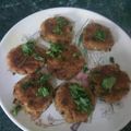 Kirti Mathur का कुकस्नैप जब उन्होंने साबूदाना टिक्की (Sabudana Tikki recipe in Hindi) बनाया था।