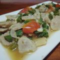 Cooksnap dari Oppie kokikakak untuk resep TUMIS BAKSO Cabe Hijau nan simpel