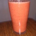 El cooksnap de Patry Aledo cuando hizo Zumo de frutas: fresas y kiwi.