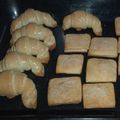 El cooksnap de Paola cuando hizo Bizcochos 🥐🥐🥐con masa básica y empaste sin grasa, con aceite.