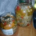 El cooksnap de Sandra Albornoz cuando hizo Escabeche de pollo y verduras .