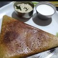 Meena Ramesh's cooksnap of when they made கம்பு அடை தோசை(Kambu adai dosai recipe in tamil).