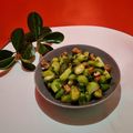 کوک اسنپ نیره اعظم زنجانی بعد از امتحان کردن سالاد چاغاله بادام (سالاد سبز بهاری🥒🌿).
