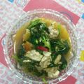 Cooksnap dari Mutia Rahmi untuk resep Bayam tumis 2 telur