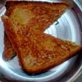Rosey का कुकस्नैप जब उन्होंने आलू ब्रेड का सैंडविच (aloo bread ka sandwich recipe in Hindi) बनाया था।