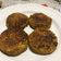 El cooksnap de Analia Falcon cuando hizo Hamburguesas de calabacín y soja texturizada.