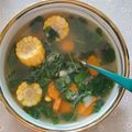 Cooksnap dari Belle untuk resep Sayur Bayam Bening | mediocrecook malewife