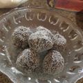 El cooksnap de camila cuando hizo Trufas de Dulce de leche y chocolinas.