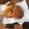 El cooksnap de sofi cuando hizo Tortitas de arroz con queso.