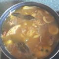 El cooksnap de Ascension cuando hizo Merluza a la vasca.