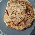 El cooksnap de Suany Luna cuando hizo Pan turco en sartén.