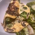 Linda L. 's cooksnap of when they made Omelette, mushroom, broccoli & soft Gorgonzola.